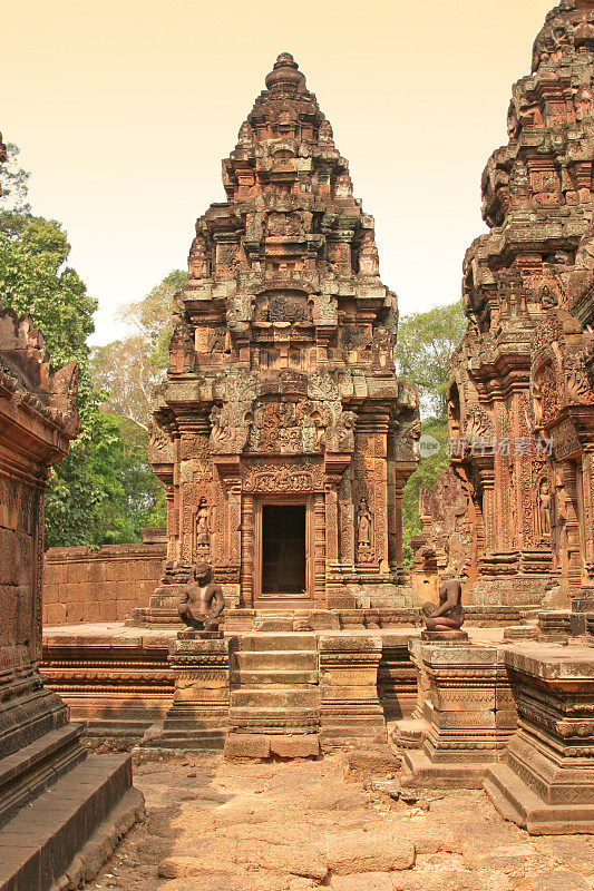 Banteay Srei寺庙建筑群